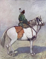 A Pathan Horseman